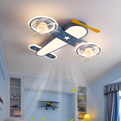 Metal Ceiling Fan with Complete Highlight Luxury and Laidback for Calm Little Stars