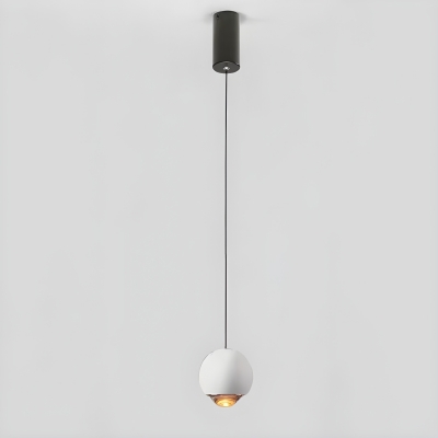 Modern LED Pendant Light with Metal Shade and Adjustable Hanging Length