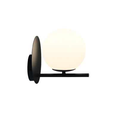 Elegant Frosted Glass Globe Wall Sconce Light for a Modern and Stylish Home Decoration
