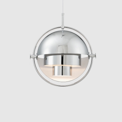 Modern Pendant Light with Sleek Metal Design and Adjustable Hanging Length