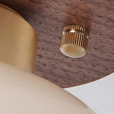 Wood Pendant Downlight Modern Ceiling Light with LED/Incandescent/Fluorescent Lighting