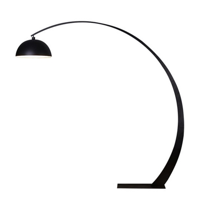 Contemporary LED Iron Floor Lamp with Rocker Switch for Modern Residential Use