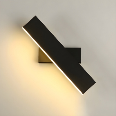 Modern LED Wall Lamp with Warm Light and Acrylic Shade for Home Use