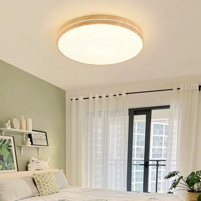 Modern Metal Ceiling Light with Acrylic Shade for Residential Use