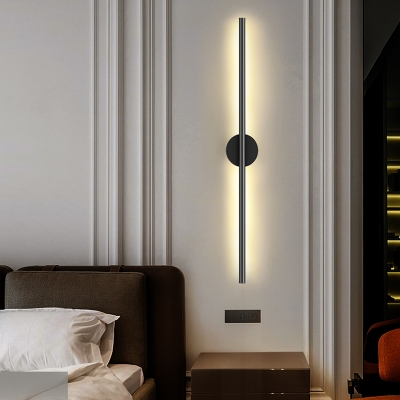 Stylish Metal LED Wall Lamp with Ambient Acrylic Shade for Modern Residences