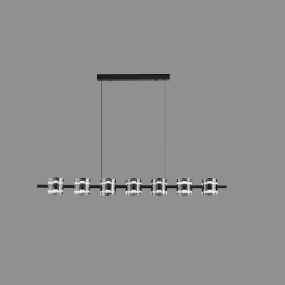 Modern LED Bulbs Island Light with Adjustable Hanging Length
