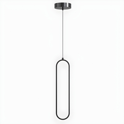 Modern Metal Pendant with Warm Light LED for 35-40-Year-Old Women