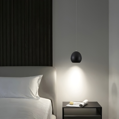 Sleek Metal LED Pendant Light with Adjustable Hanging Length for Modern Home Decor