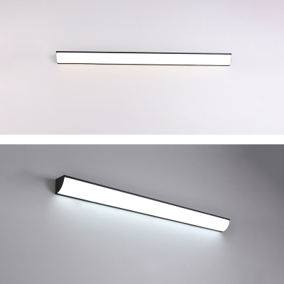 Contemporary LED Metal Wall Sconce with Acrylic Shade - Stylish Lighting for Your Home