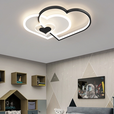 Modern LED Close To Ceiling Light with Acrylic Shade for Residential Use