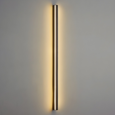 Modern LED Metal Wall Lamp with Acrylic Shade, Residential Use
