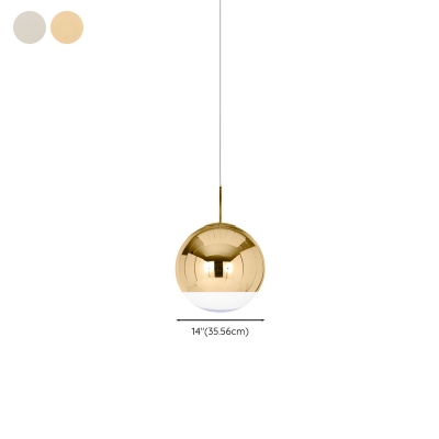 Modern Clear Glass Pendant Light with Adjustable Cord Mounting for Non-Residential Use