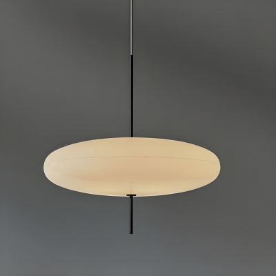 Modern Metal Pendant Light with 3 Lights, LED/Incandescent/Fluorescent, Acrylic Shade