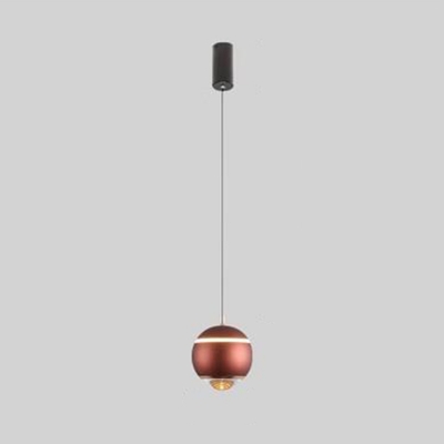 Modern Metal Pendant Light with Warm Light and Adjustable Hanging Length
