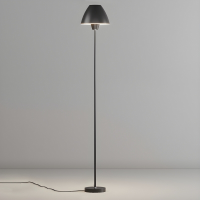Metal Modern Floor Lamp with Adjustable Height and Foot Switch