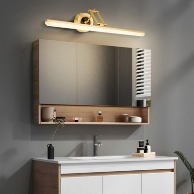 Modern LED Vanity Light with Acrylic Shade, Perfect for Kitchen, Bathroom, and More