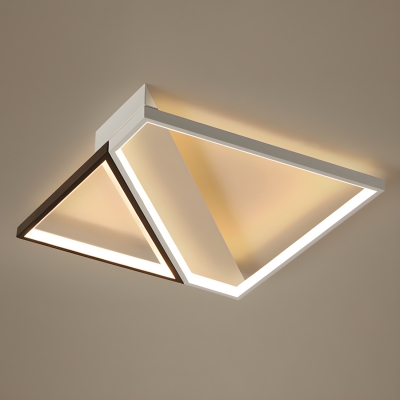 Dimmable LED Close To Ceiling Light with Acrylic Shade for Modern Home Decoration