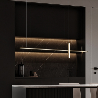 Modern LED Island Pendant with Acrylic Shade for Residential Use