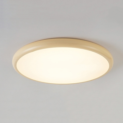 Modern Style Flush Mount Ceiling Light with Acrylic Shade for Residential Use