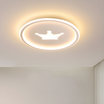 Ambient Closure Metal, Modern 1-Light Residential LED Ceiling Light No Assembly