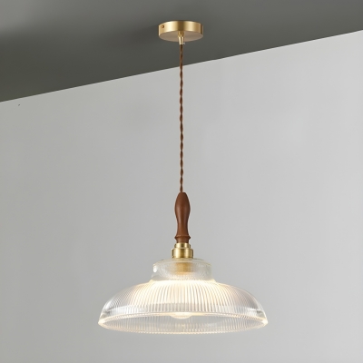 Elegant Modern Glass Pendant with Adjustable Hanging Length for Living Room