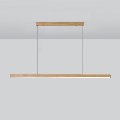 Madison Wood Light with Adjustable Hanging Length (LED Included