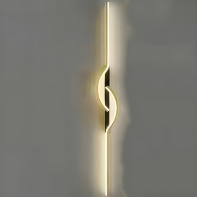 Modern LED Metal Wall Sconce with Ambiance-Enhancing Aluminum Shade
