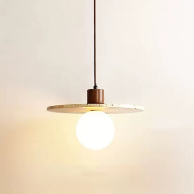 Modern Wood Pendant Light with LED/Incandescent/Fluorescent Light Source for Residential Use