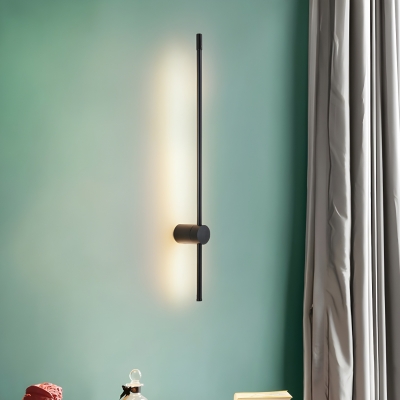 Stylish LED Modern Metal Wall Sconce with Aluminum Shade for Residential Use