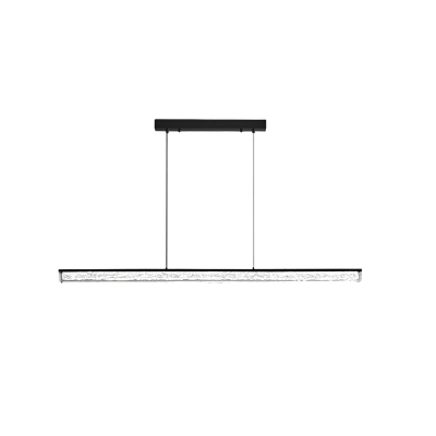 Stylish Modern Island Light with Resin Shade and Dimmable LED