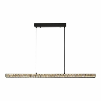 Modern LED Island Pendant with Acrylic Shade and Adjustable Hanging Length