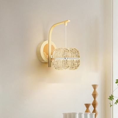 Stylish and Contemporary 1-Light LED Wall Lamp for a Modern Ambience in Any Room