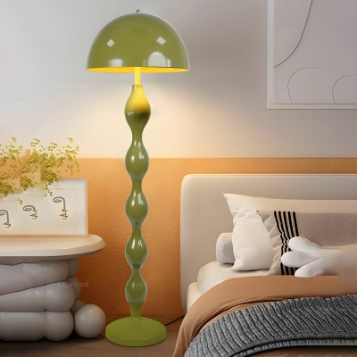Elegant Plug In Electric Floor Lamp with LED Light and Rocker Switch