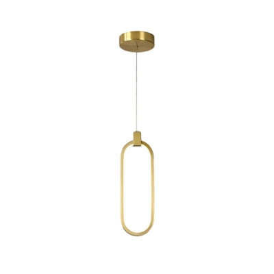 Modern LED Bulb Pendant Light with Silica Gel Shade and Adjustable Hanging Length