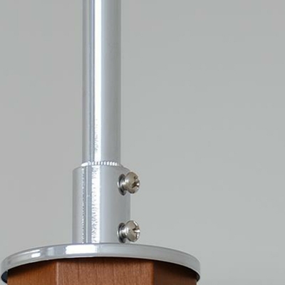 Sleek and Modern Metal Chandelier in White Glass, Adjustable Hanging Length