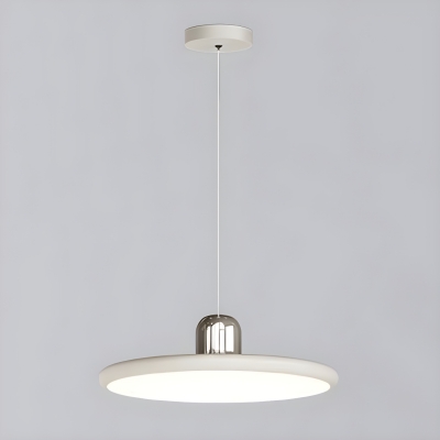Modern Metal Pendant Light with Cord Mounting and Acrylic Shade