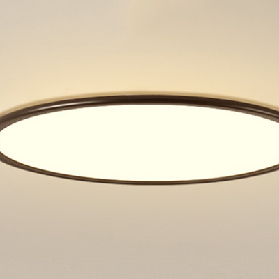 Ambient Aluminum LED Bulb Flush Mount Ceiling Light for Modern Residential Use