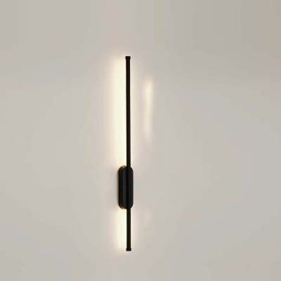 Contemporary LED Metal Wall Lamp with Acrylic Shade for Home Use