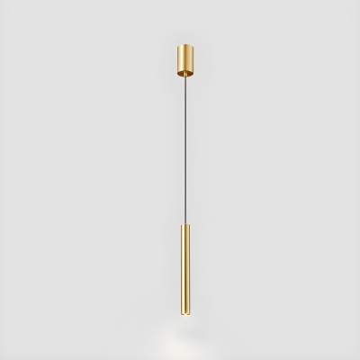Modern Metal Pendant with Adjustable Hanging Length for Residential Setting