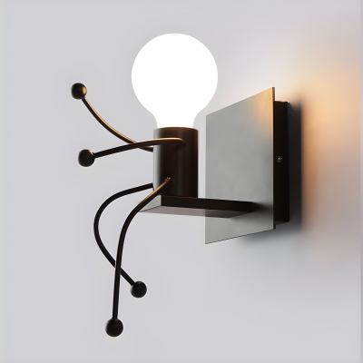 Modern Metal Vanity Light with Integrated LED for Dining Room and Bathroom