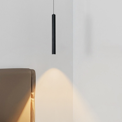 Stylish Modern Metal Pendant with Adjustable Hanging Length and Acrylic Shade