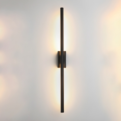 Modern Metal LED Wall Lamp with Plastic Shade Decorative Light for Residential Use