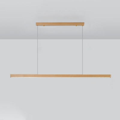 Madison Wood Light with Adjustable Hanging Length (LED Included