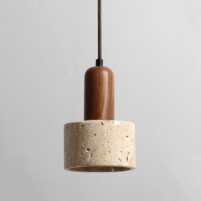 Modern Wood Pendant Light with LED/Incandescent/Fluorescent Light Source for Residential Use