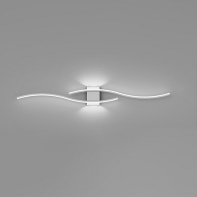 Sporty LED Metal Wall Sconce with Acrylic Shade for Residential Use