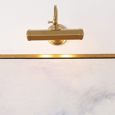Modern Metal Bi-Pin Vanity Light with Ambient Iron Shade and 2 Lights