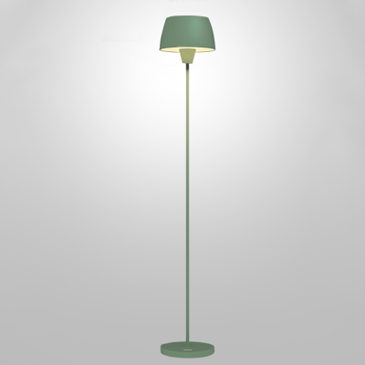 Sleek Modern Metal Floor Lamp with Foot Switch 50-59 Inch for Residential Use