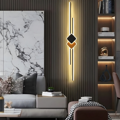 Modern LED Wall Lamp with Acrylic Shade - Perfect Ambient Lighting for Modern Homes