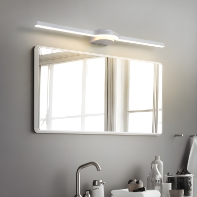 Industrial Metal LED Vanity Light with Acrylic Shade for Dining Room, Living Room and Kitchen