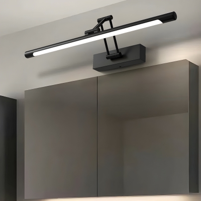 1-Light Metal Vanity Light with Modern LED Bulbs for Living Room